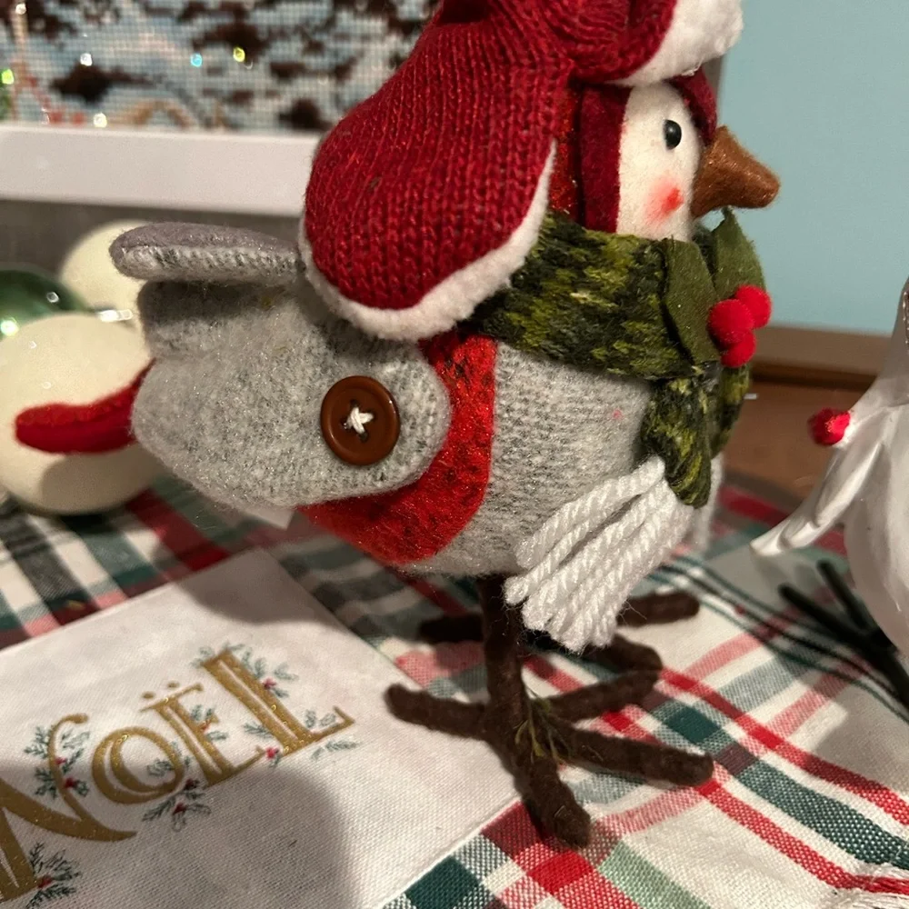 Rare Target Featherly Friends 2013 and resin Christmas bird